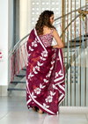 Tew Mulmul Cotton Printed Fancy Saree Wholesale Clothing Suppliers In India